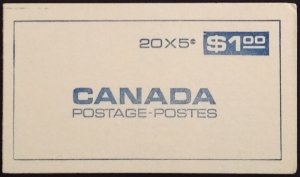 Canada BK58b (BK58d) Booklet