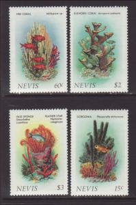 Nevis 503-506 Marine Life MNH VF