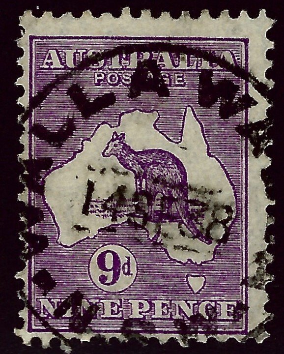 Australia SC#97 Used F-VF SCV$26.00...An Amazing Country!