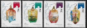 Macao #807-10 Mint Never Hinged Set - Chinese Bird Cages