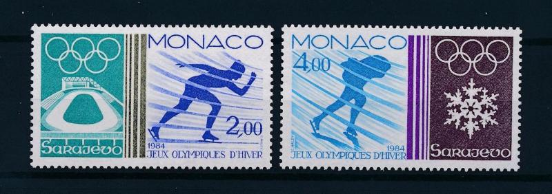 [56273] Monaco 1984 Olympic games Sarajevo Skating MNH