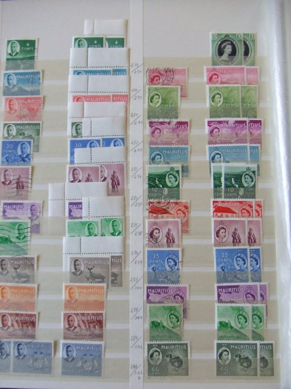 Mauritius GVI/QEII collection