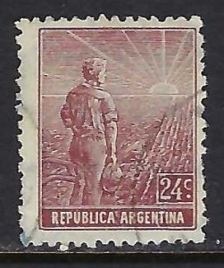 Argentina 198 VFU O163-1