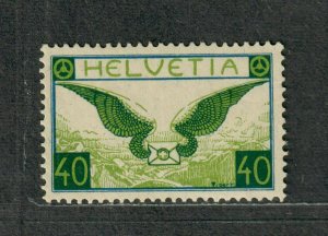 Switzerland Sc#c14 M/NH/VF, Cv. $120