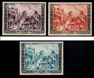 Laos Scott 25-26, C13 MNH** Laotian Temples set CV $255