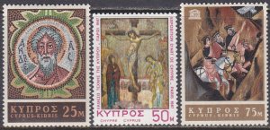 Cyprus Sc #308-310 MNH