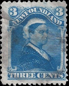 Newfoundland 1880 Sc 49 uf