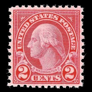 WCstamps: U.S. Scott #579 / 2c Coil Waste, VF, Mint OGnh / CV $140