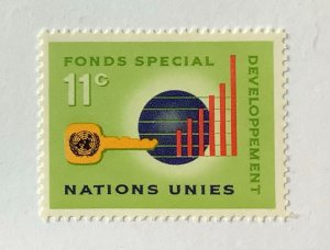 United Nations NY 1965 Scott  138  MNH - 11c, U.N. Special Fund