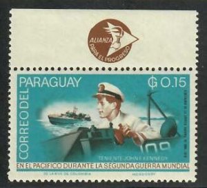 Paraguay; Scott 887-891; 1965; Unused; NH; JFK