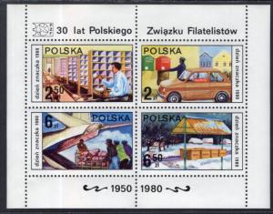 Poland 2422 Souvenir Sheet MNH VF