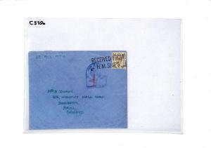 GB Cover Forces Air Mail NAVAL CENSOR WW2 Received from HM Ship CS356