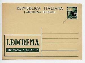 CP Lire 15 Democratic advertising Leocrema n. R 8/2