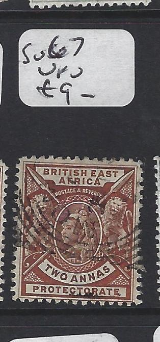 BRITISH EAST AFRICA (P2705BB)  QV 2A LION  SG 67  VFU