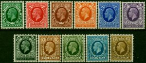 GB 1934-36 Set of 11 SG439-449 V.F MNH