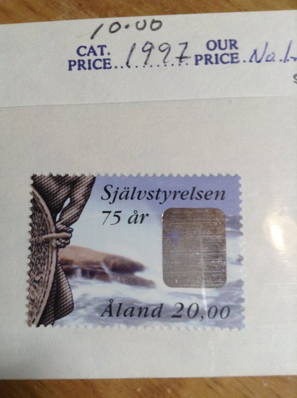 Aland Islands (Finland)  # 137  MNH