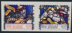 New Zealand 1391-2 MNH Christmas, Art