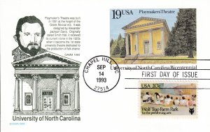 1993  University of NOrth CArolina PC (Scott UX170) Gamm  FDC