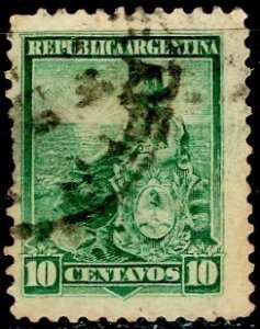 Argentina; 1899: Sc. # 129: Used Perf. 11 1/2 Single Stamp