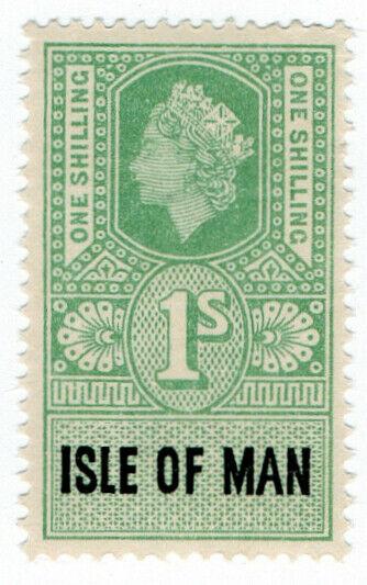 (I.B) Elizabeth II Revenue : Isle of Man 1/-