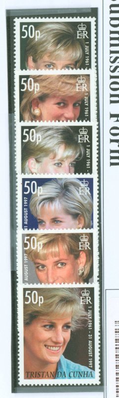 Tristan da Cunha #814-819 Mint (NH)