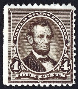 #222 Mint OG, Fine, SE (CV $80 - ID27643) - Joseph Luft