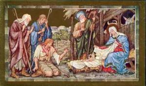 Great Britain 1916 Nativity Christmas card from PRINCESS ...