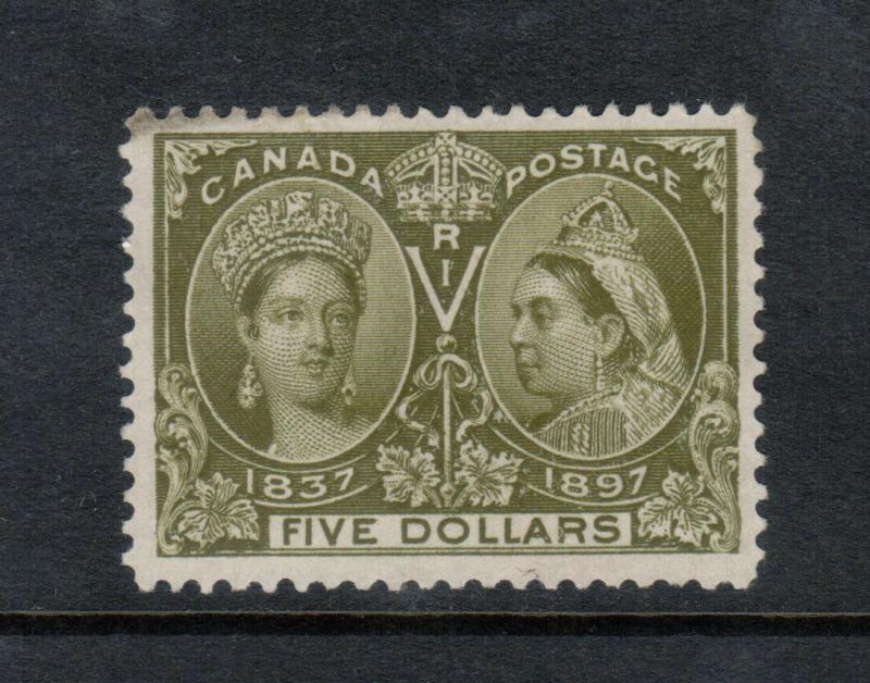 Canada #65 Very Fine Mint Unused (No Gum) Trifle Toning At Upper Left (Trivial)