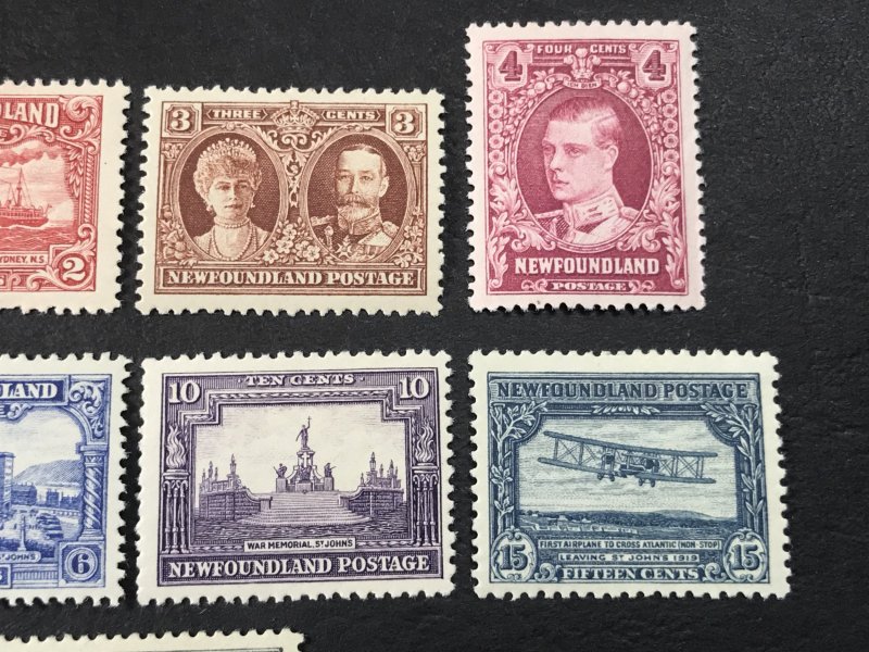 NEW FOUNDLAND # 163-171-MINT/HINGED---COMPLETE SET------1929-31