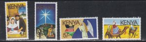 Kenya # 389-399, Christmas, Mint NH, 1/2 Cat.