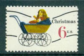 1418A 6c Doll Carriage Fine MNH