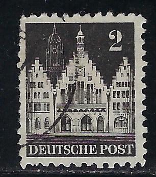 Germany AM Post Scott # 634, used