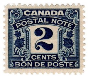 (I.B) Canada Revenue : Postal Note 2c