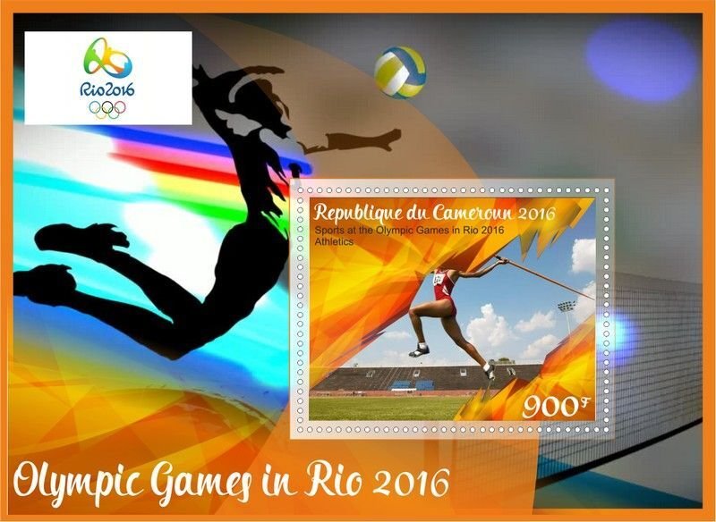 Stamps. Olympic games  Rio 2016 8 sheets perforated