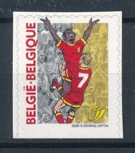 [110930] Belgium 2000 Football soccer European Championship Self adhesive MNH