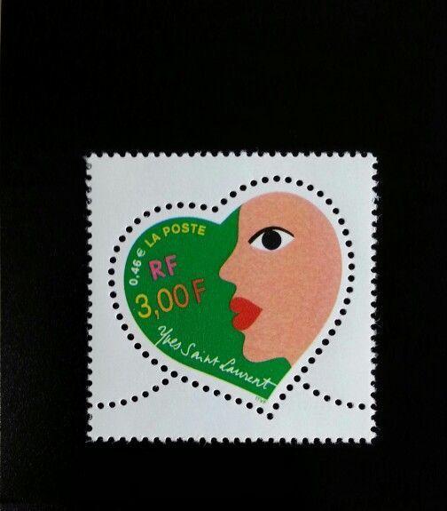 2000 France Hearts & Face Scott 2751 Mint F/VF NH