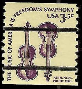 # 1813a MINT NEVER HINGED PRE-CANCELLED WEAVER VIOLINS