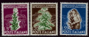 Italy SC#544-546 Mint VF....Worth a close look!!