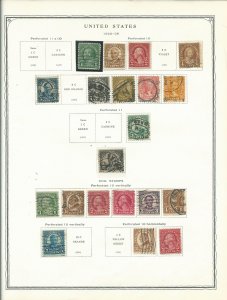 Scott Minuteman Stamp Album For United States Stamps With Stamps