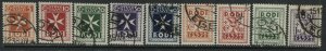 Italy Rhodes 1934 Postage Due complete set used