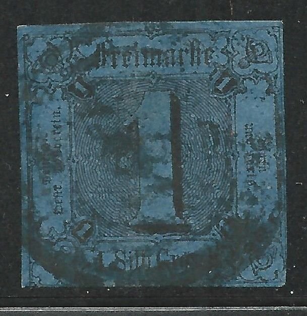 German States Thurns & Taxis Scott #4 Used Stamp CV $140