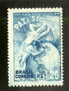 BRAZIL 672 MH BIN $.35