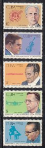 Cuba Scott #1900-1904 MNH