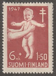 Finland, stamp,  Scott#B83,  mint, hinged, 6+1.50mk, semi postal,