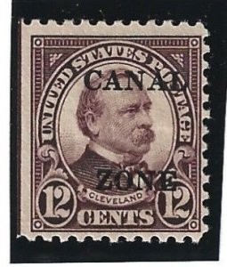 Canal Zone Scott #88 Mint 12c Sharpe Top A O/P 2021 CV $20.00