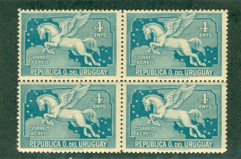 URUGUAY C31 MNH BK-4 CV $2.80 BIN $1.50