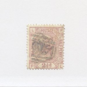 WOW !! Great Britain #66 Plate #15  QV used Cat $60 stamp