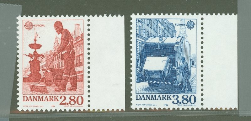 Denmark #826-827  Single (Complete Set) (Europa)