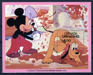 Grenada Grenadines 429 MNH Disney Pluto's Dream House ZAYIX 0701M0085