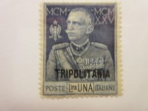 TRIPOLITANIA Scott 18a (PERF 13.5) MNH Lot3 Cat $21